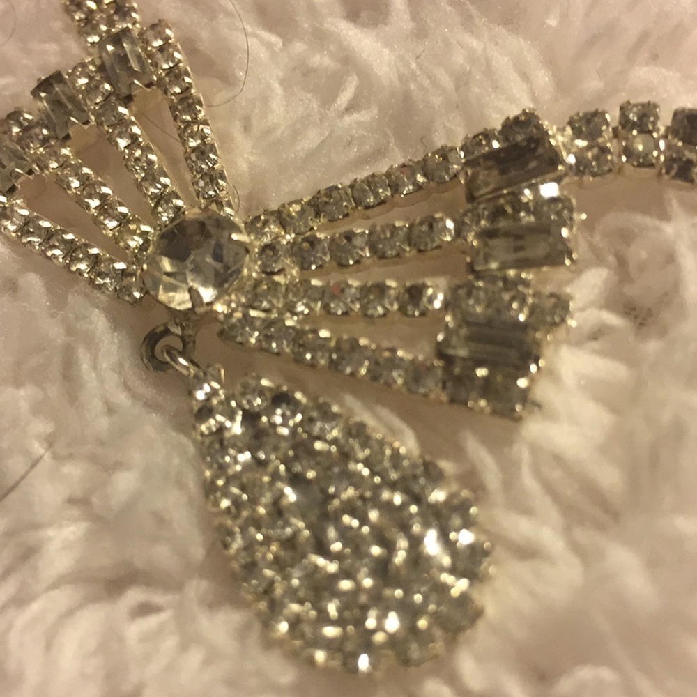 RHINESTONES necklace - Picture 2 of 3